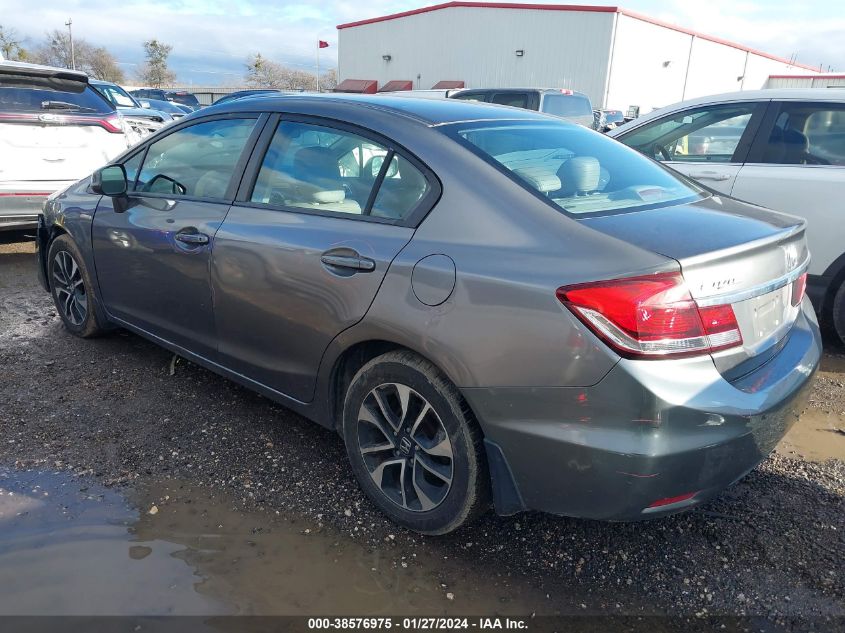 2013 HONDA CIVIC EX-L - 2HGFB2F94DH514345
