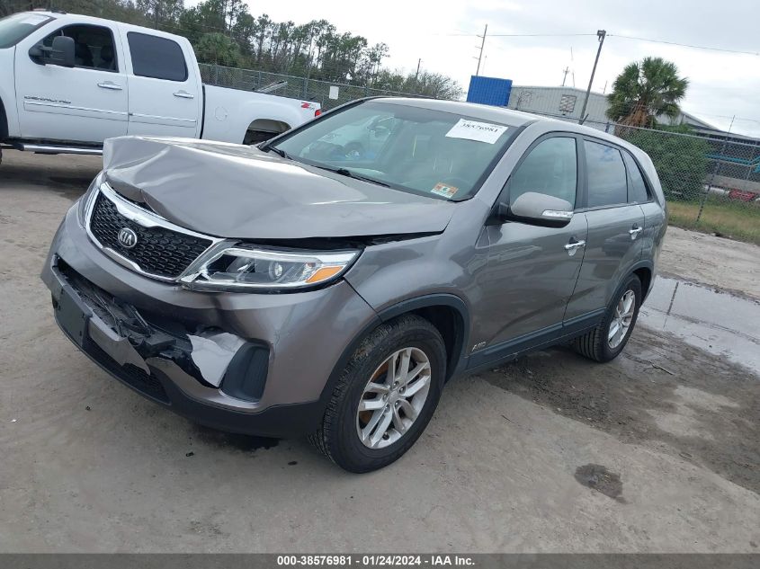 2014 KIA SORENTO LX - 5XYKTCA67EG462366