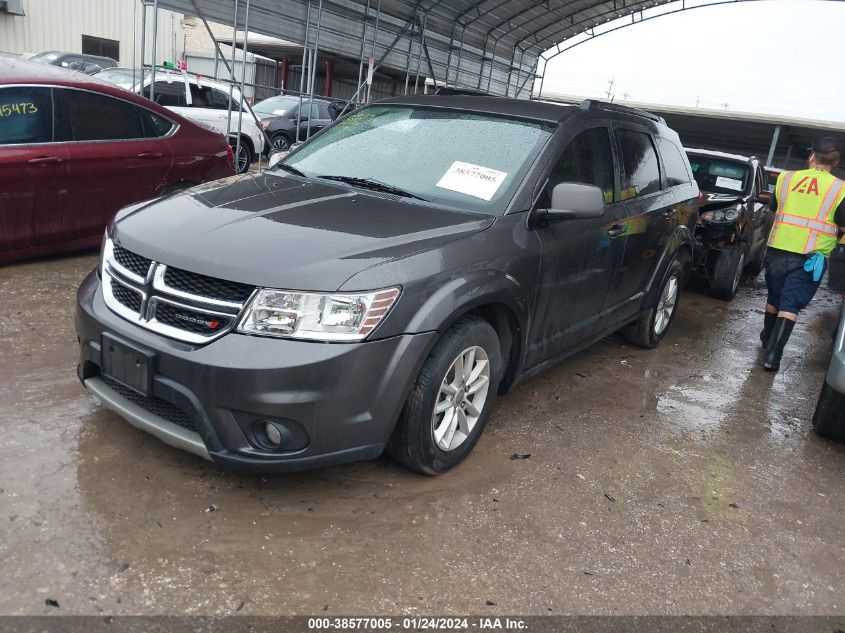 2016 DODGE JOURNEY SXT - 3C4PDCBG7GT126786