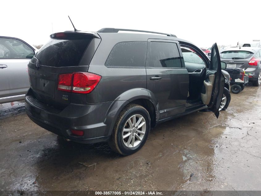 2016 DODGE JOURNEY SXT - 3C4PDCBG7GT126786
