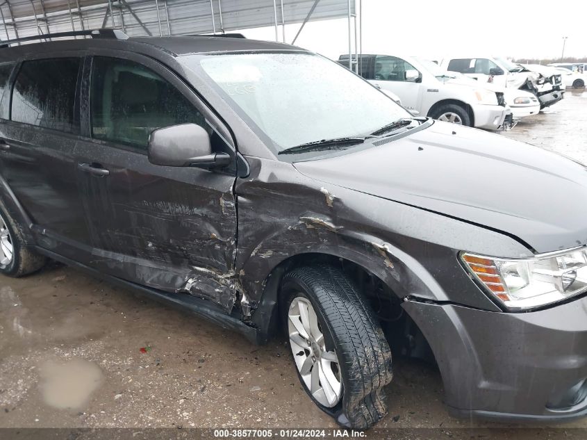 2016 DODGE JOURNEY SXT - 3C4PDCBG7GT126786