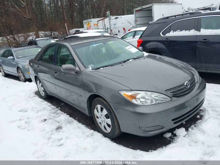 4T1BE30K62U518599 | 2002 TOYOTA CAMRY