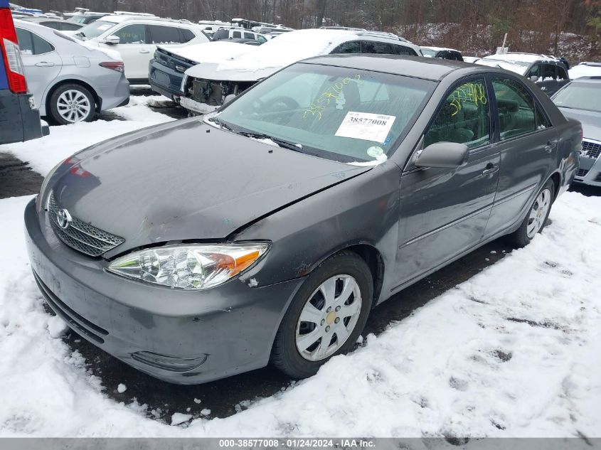 4T1BE30K62U518599 | 2002 TOYOTA CAMRY