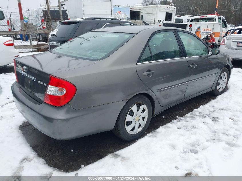 4T1BE30K62U518599 | 2002 TOYOTA CAMRY