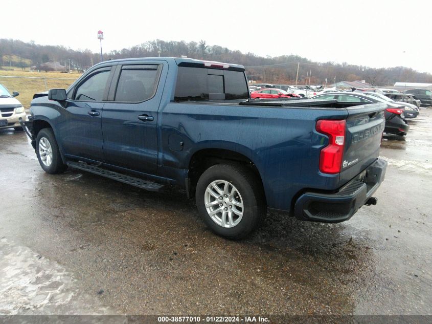 2019 CHEVROLET SILVERADO 1500 K1500 RST - 1GCUYEED8KZ274290