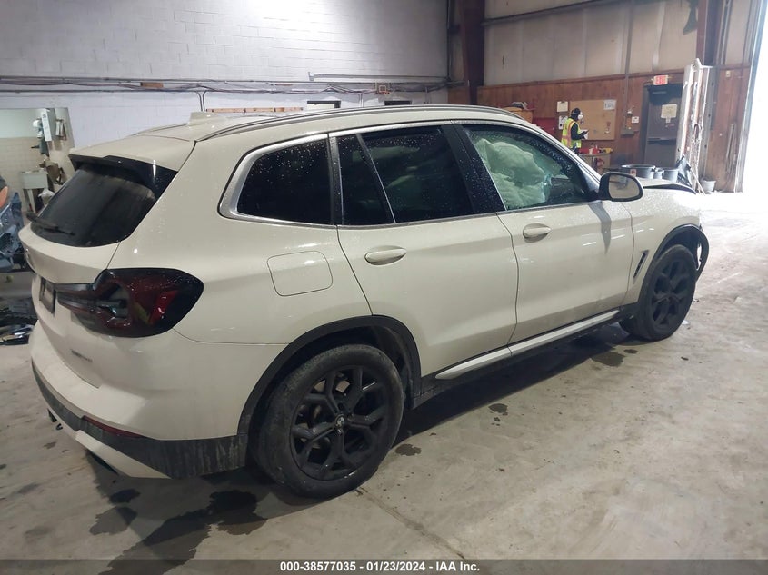 VIN 5UX53DP07N9L24610 2022 BMW X3 XDRIVE30I