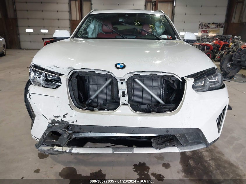 VIN 5UX53DP07N9L24610 2022 BMW X3 XDRIVE30I