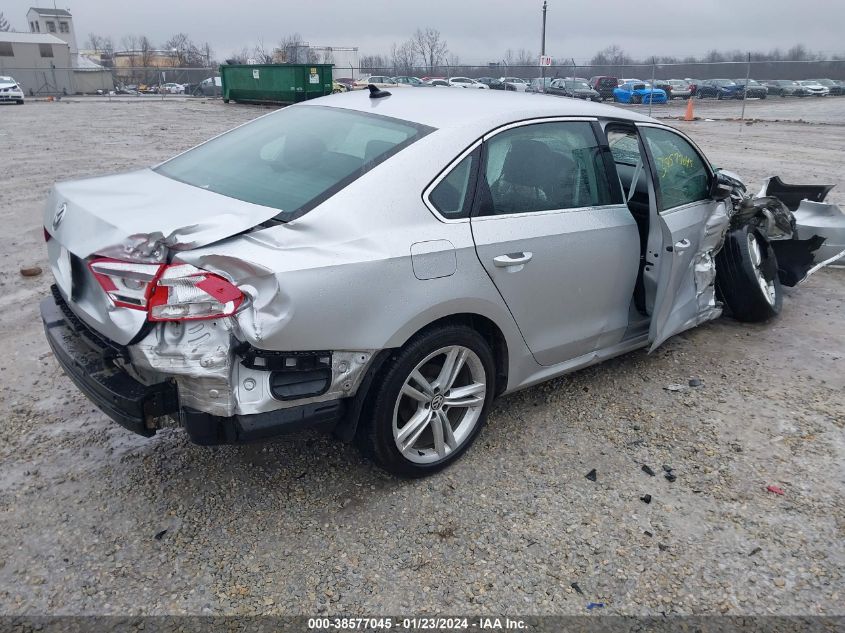 2014 VOLKSWAGEN PASSAT 2.0L TDI SE - 1VWBN7A34EC056490