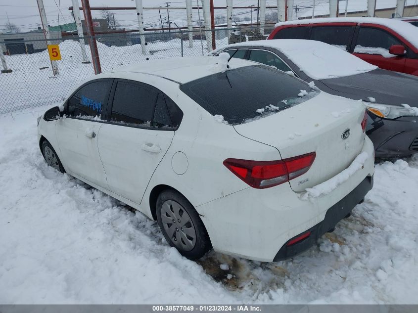 2019 KIA RIO S - 3KPA24ABXKE226854
