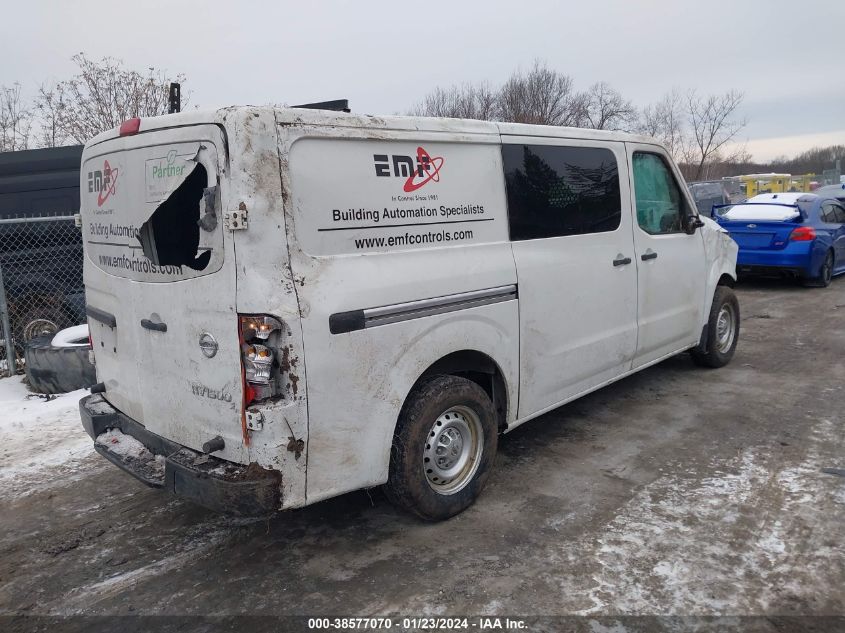 2015 NISSAN NV CARGO NV1500 S V6 1N6BF0KM4FN806505