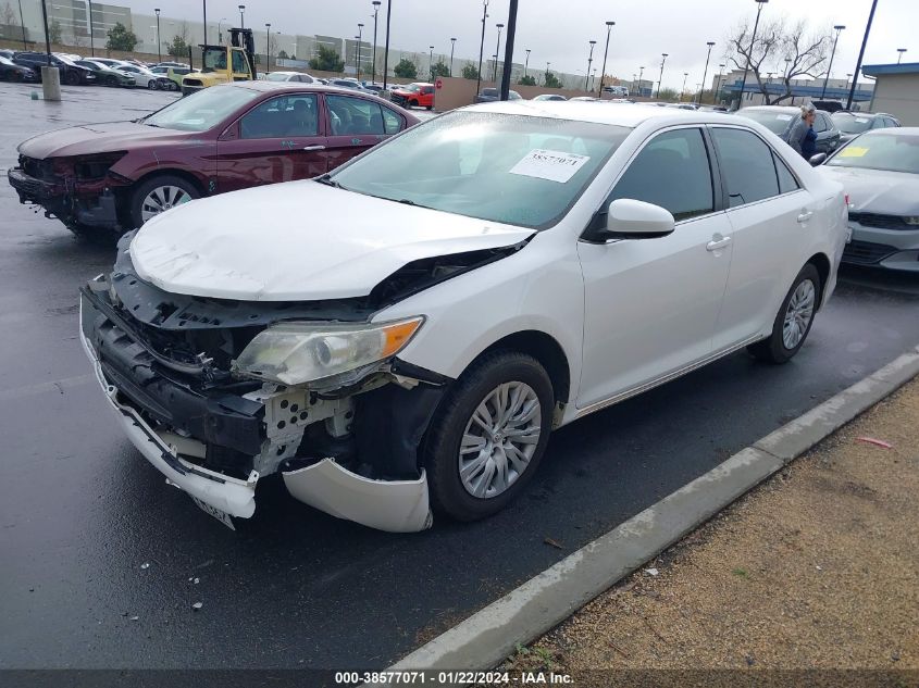 2013 TOYOTA CAMRY LE - 4T4BF1FK3DR283760