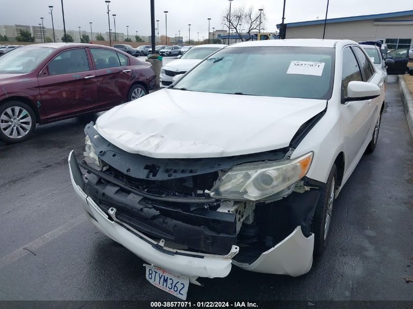 2013 TOYOTA CAMRY LE - 4T4BF1FK3DR283760