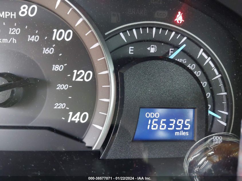 2013 TOYOTA CAMRY LE - 4T4BF1FK3DR283760