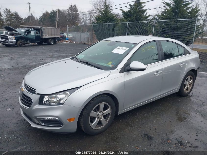 2016 CHEVROLET CRUZE LIMITED LT - 1G1PE5SB2G7189711