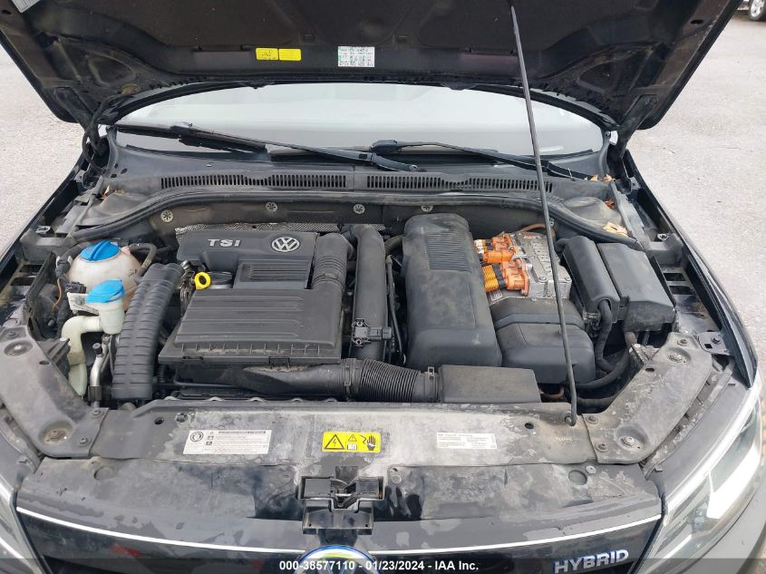 2013 VOLKSWAGEN JETTA HYBRID SEL PREMIUM 3VW637AJ6DM217862