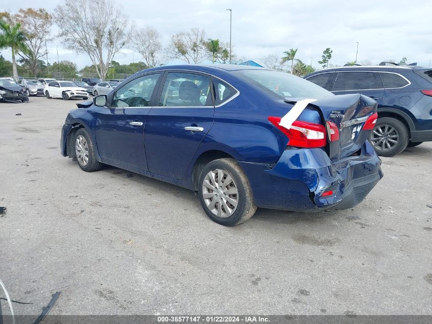 2016 NISSAN SENTRA S - 3N1AB7AP2GY221167