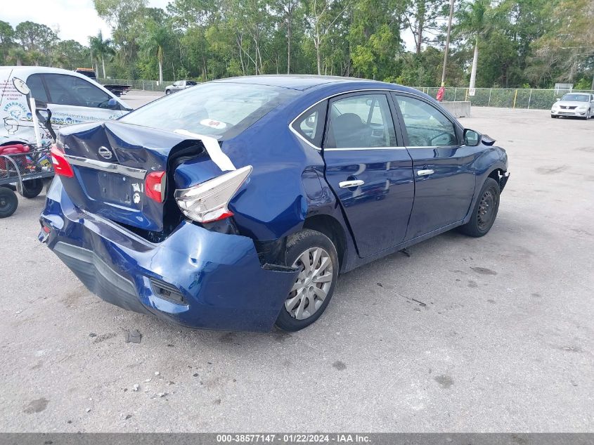 2016 NISSAN SENTRA S - 3N1AB7AP2GY221167