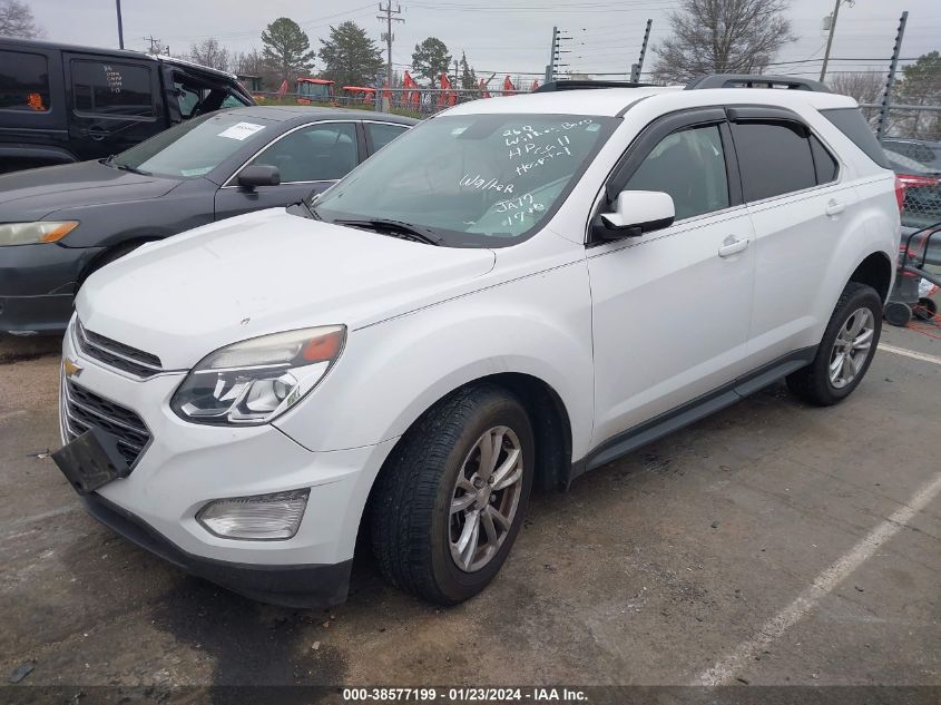 2016 CHEVROLET EQUINOX LT - 2GNFLFEK5G6269294