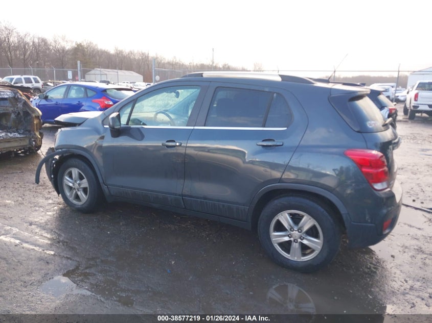 VIN 3GNCJLSB5JL335681 2018 CHEVROLET TRAX 1LT