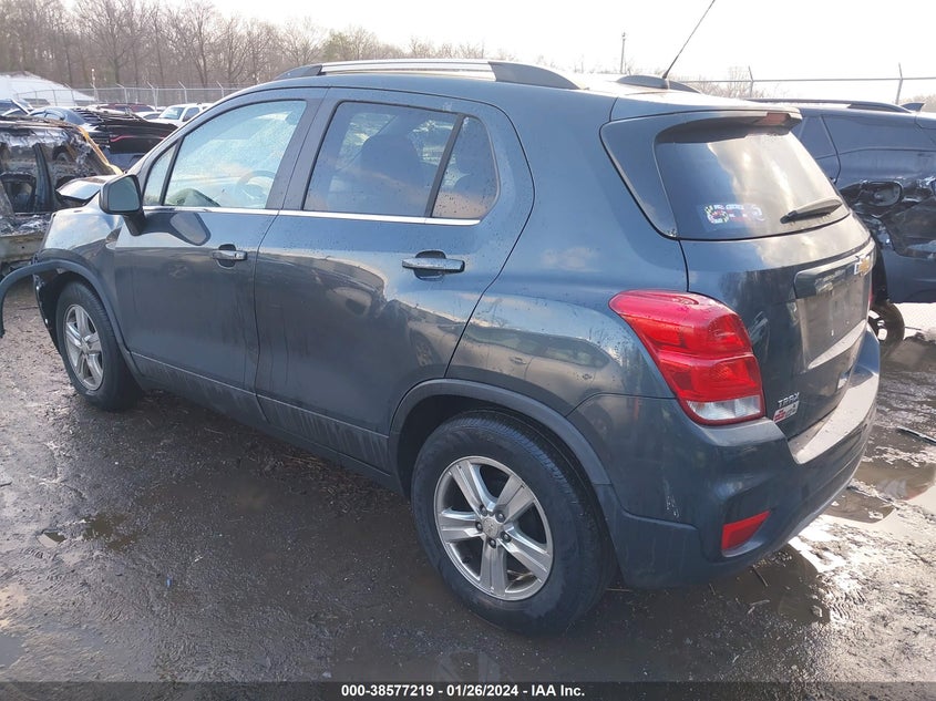 VIN 3GNCJLSB5JL335681 2018 CHEVROLET TRAX 1LT