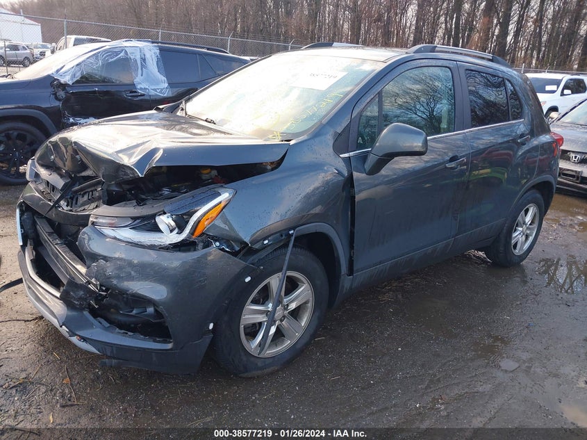 VIN 3GNCJLSB5JL335681 2018 CHEVROLET TRAX 1LT