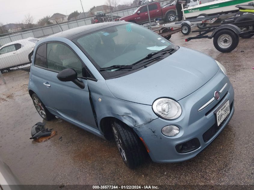 2015 FIAT 500 SPORT - 3C3CFFBR8FT550377
