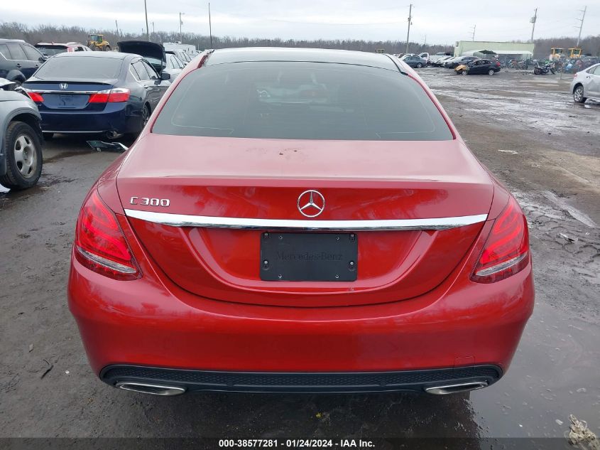 2016 MERCEDES-BENZ C 300 LUXURY/SPORT - 55SWF4JB2GU159533
