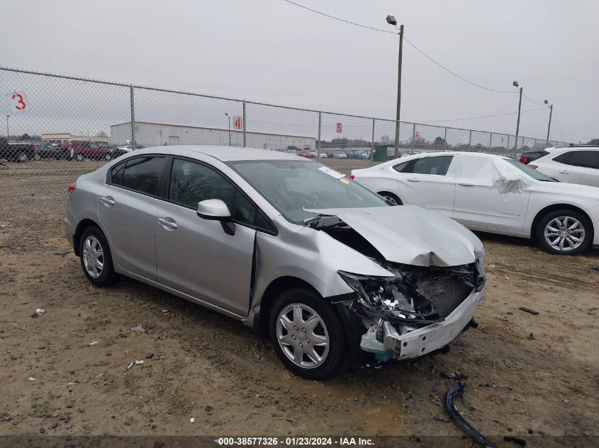 2013 HONDA CIVIC LX - 19XFB2F51DE043875