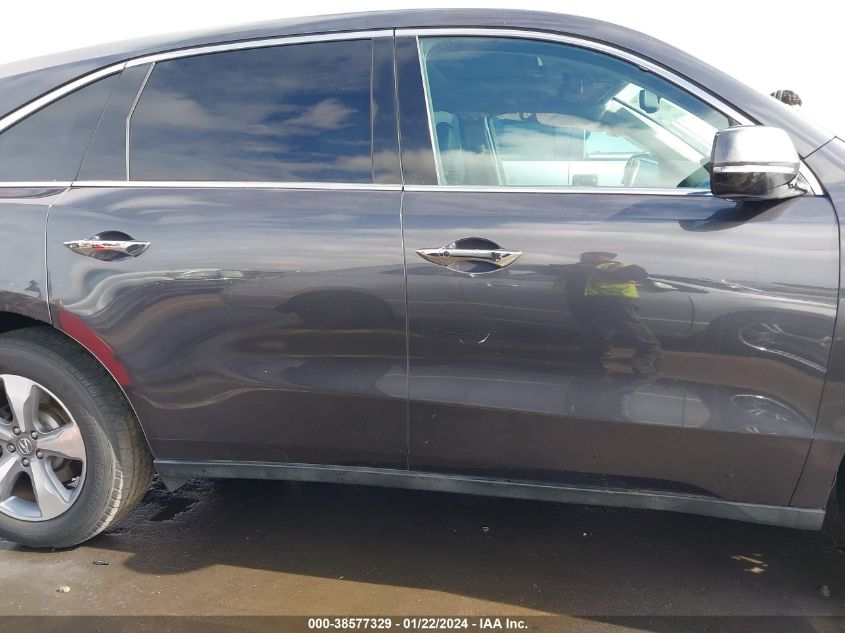2014 ACURA MDX - 5FRYD3H21EB010865