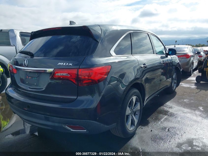 2014 ACURA MDX - 5FRYD3H21EB010865