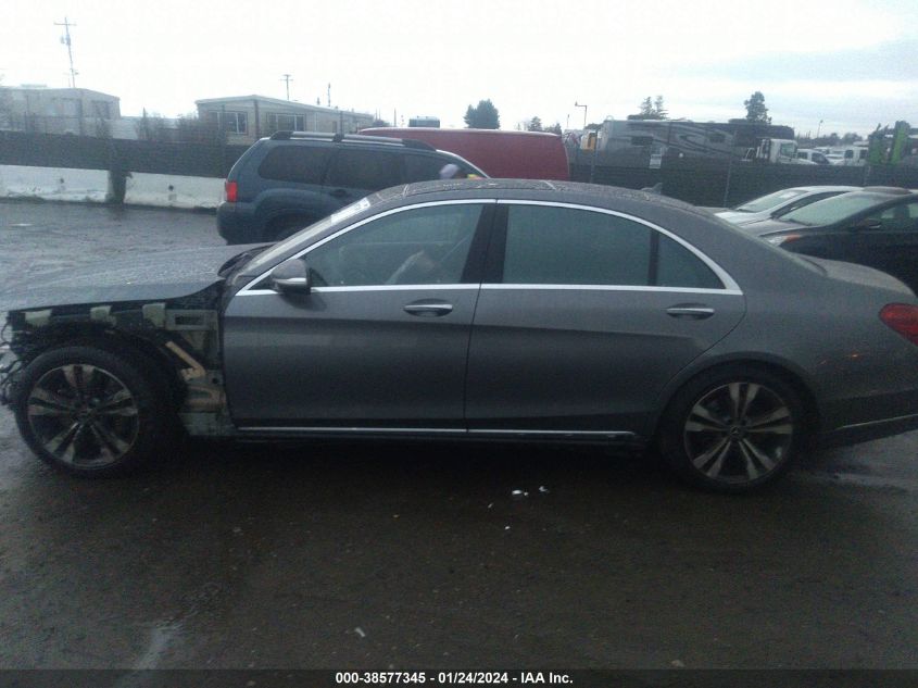 2018 MERCEDES-BENZ S 450 4MATIC WDDUG6GB6JA373990