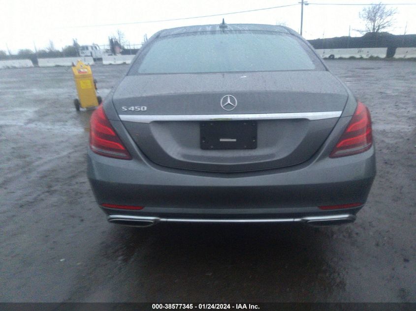 2018 MERCEDES-BENZ S 450 4MATIC WDDUG6GB6JA373990