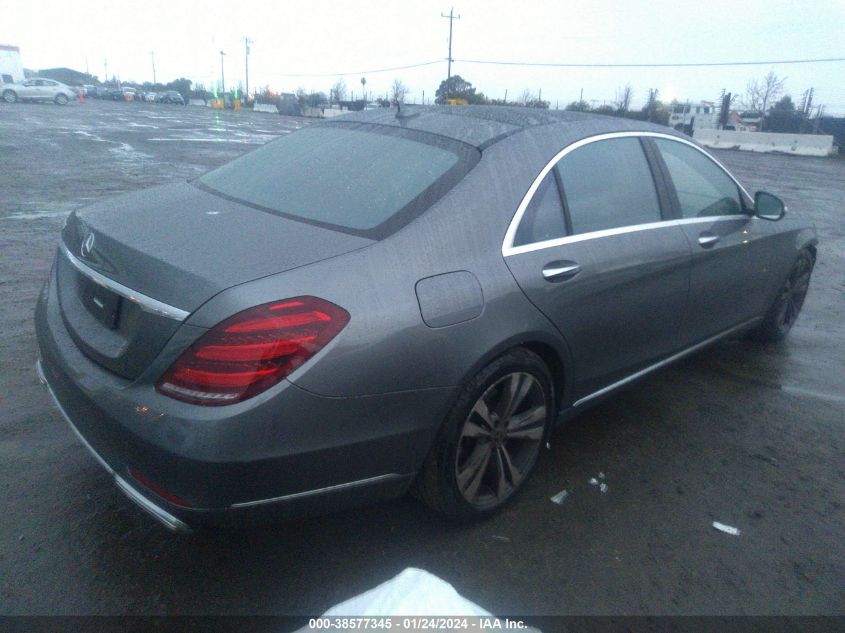 2018 MERCEDES-BENZ S 450 4MATIC WDDUG6GB6JA373990