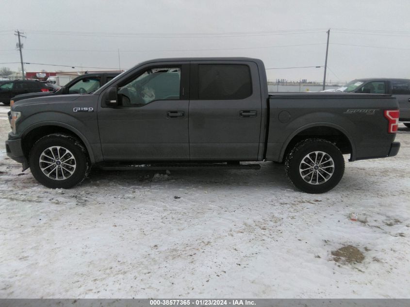 2018 FORD F-150 SUPERCREW - 1FTEW1EP4JKF01902