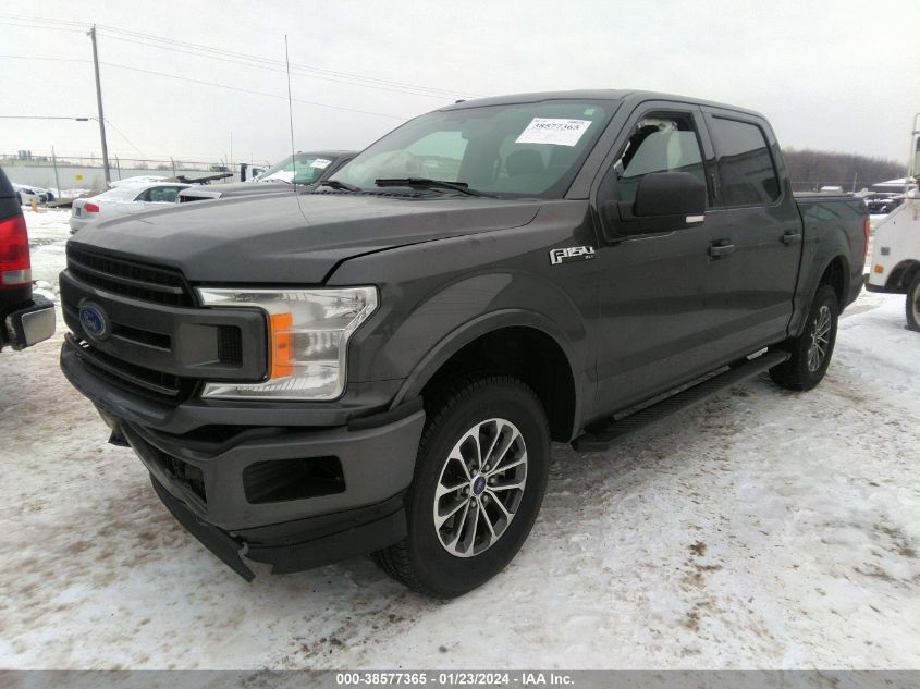 2018 FORD F-150 SUPERCREW - 1FTEW1EP4JKF01902