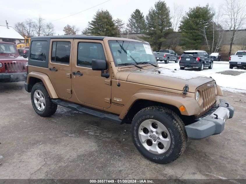 2015 JEEP WRANGLER UNLIMITED SAHARA - 1C4BJWEGXFL673884