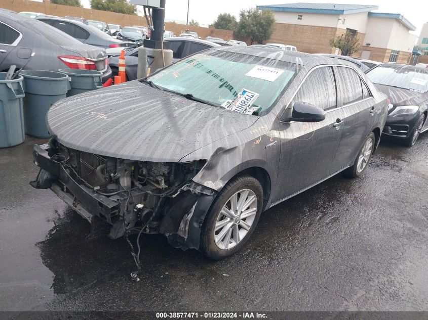 2013 TOYOTA CAMRY HYBRID XLE - 4T1BD1FK0DU079899