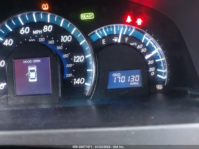 2013 TOYOTA CAMRY HYBRID XLE - 4T1BD1FK0DU079899