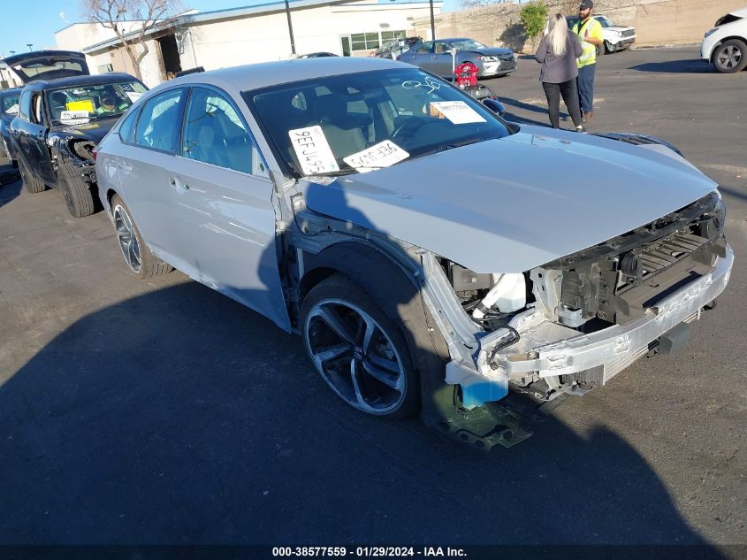 2022 HONDA ACCORD SPORT - 1HGCV1F3XNA106478