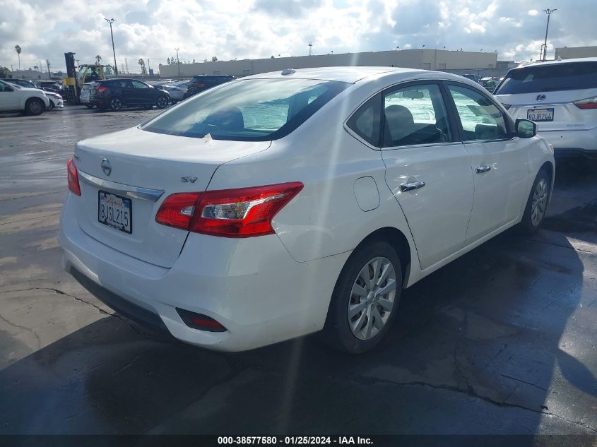 2017 NISSAN SENTRA SV - 3N1AB7AP1HY333489