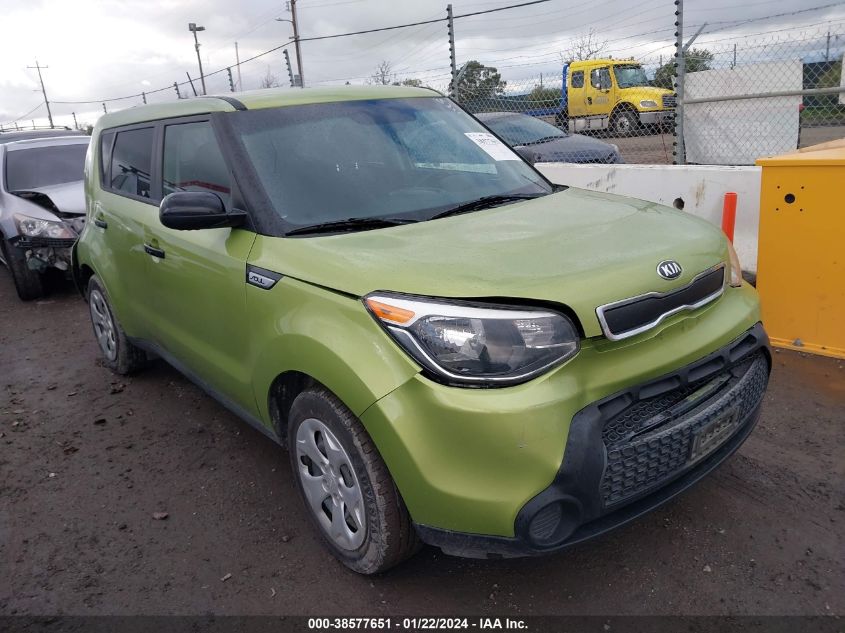 2015 KIA SOUL - KNDJN2A25F7812105
