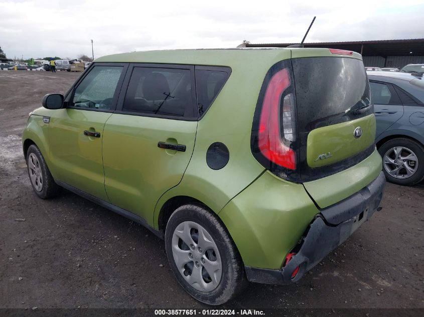 2015 KIA SOUL - KNDJN2A25F7812105