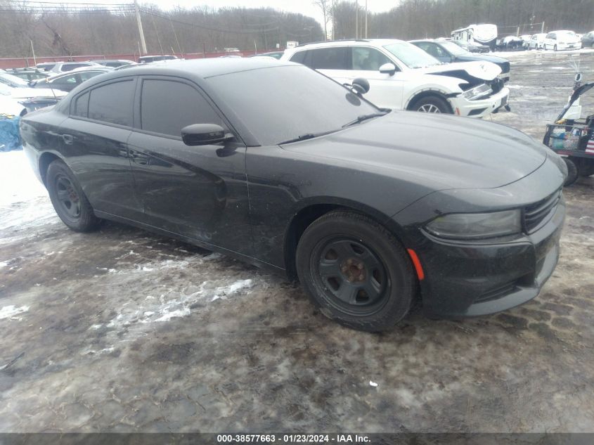 2016 DODGE CHARGER POLICE - 2C3CDXAG1GH347496
