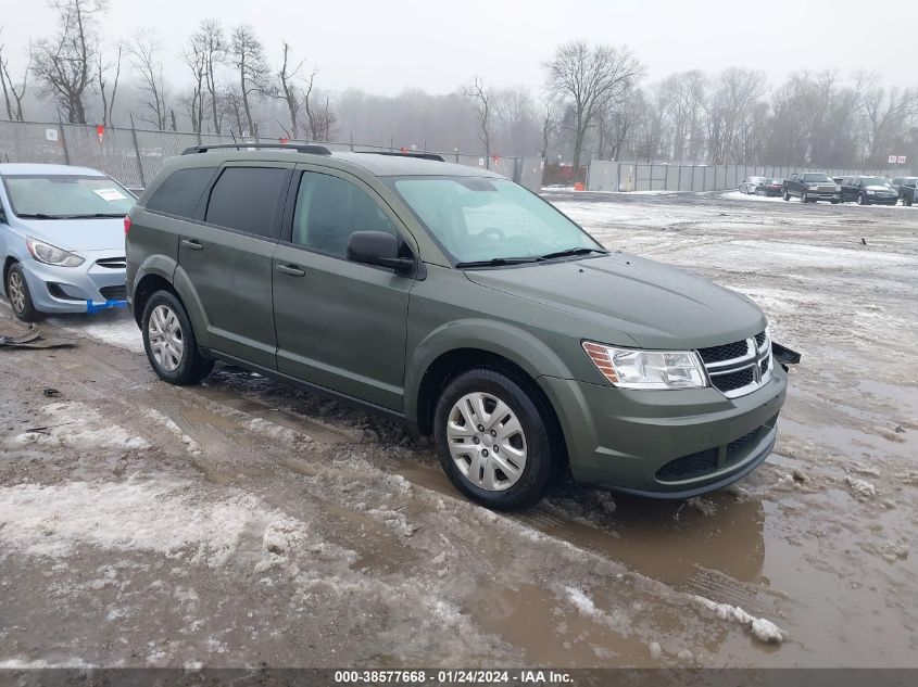 2017 DODGE JOURNEY SE - 3C4PDCAB0HT529449