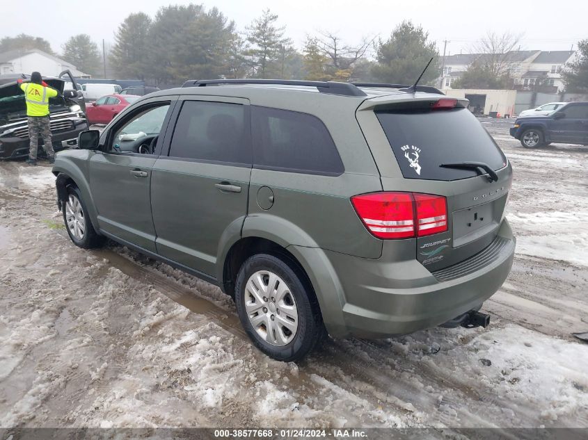 2017 DODGE JOURNEY SE - 3C4PDCAB0HT529449