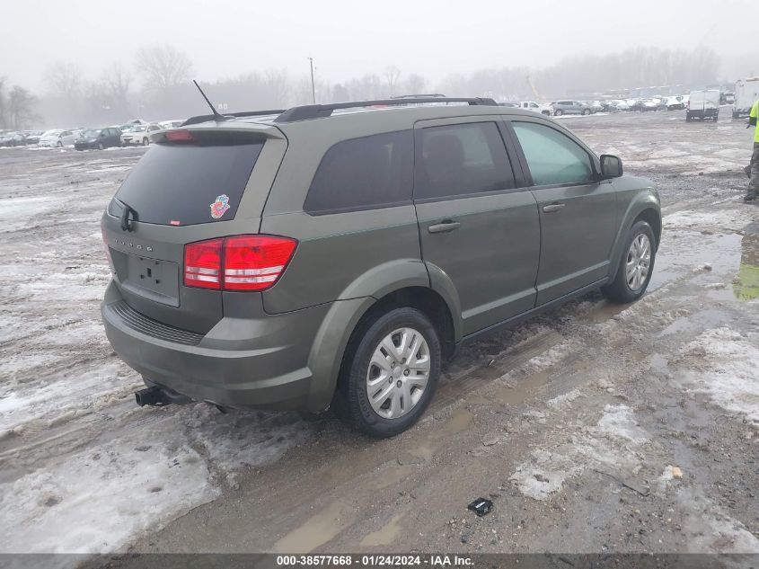 2017 DODGE JOURNEY SE - 3C4PDCAB0HT529449
