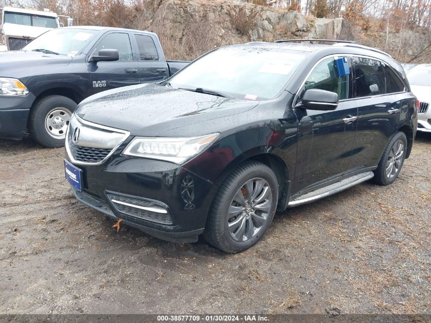 2015 ACURA MDX TECHNOLOGY - 5FRYD4H42FB004906