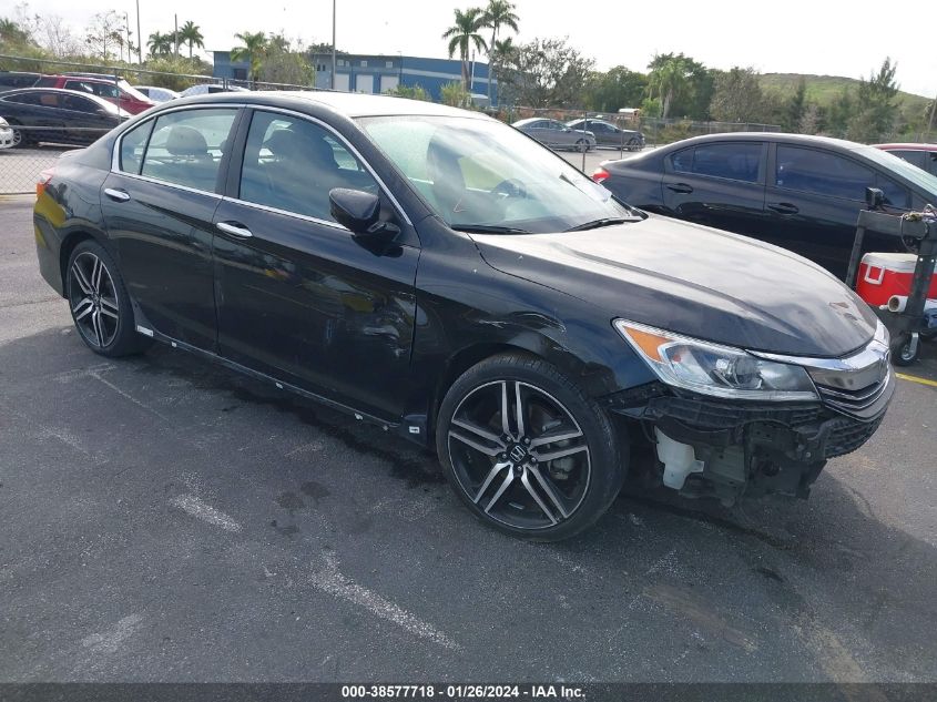2017 HONDA ACCORD SPORT - 1HGCR2F50HA083745