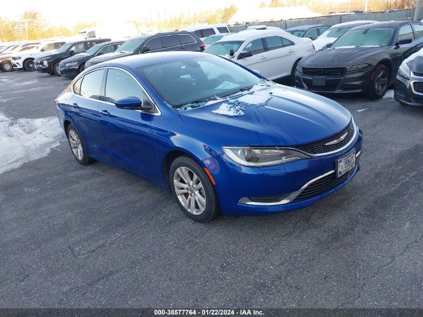 2016 CHRYSLER 200 LIMITED - 1C3CCCAB7GN181265