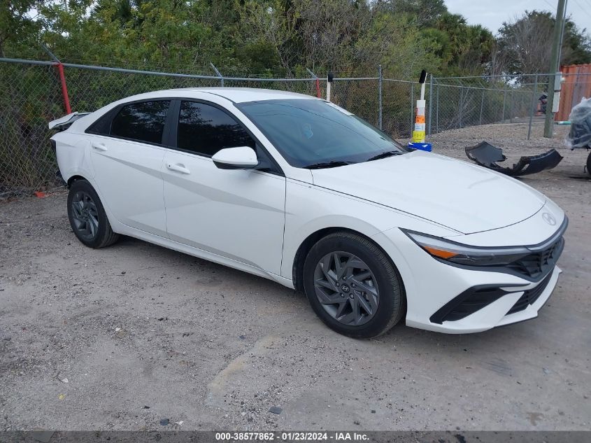 2024 HYUNDAI ELANTRA SEL - KMHLM4DG1RU638873